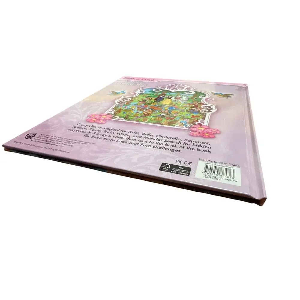 Disney Princess Ariel, Tiana, Belle, and More! - Find the Magic! Look and Find